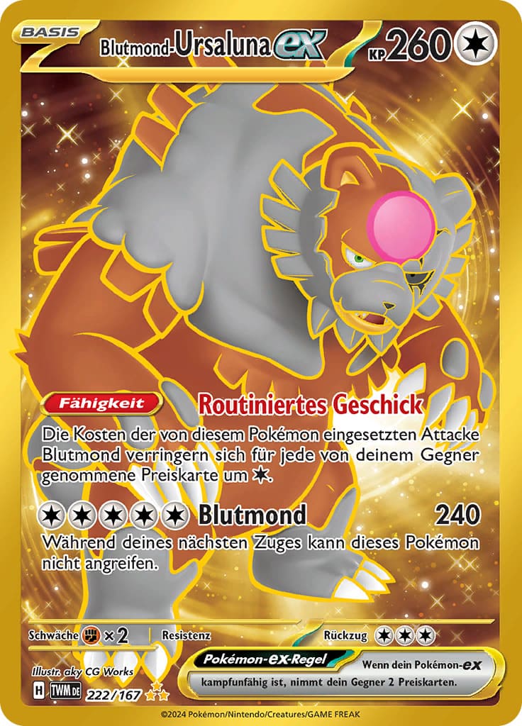 Blutmond-Ursaluna-ex – 222/167