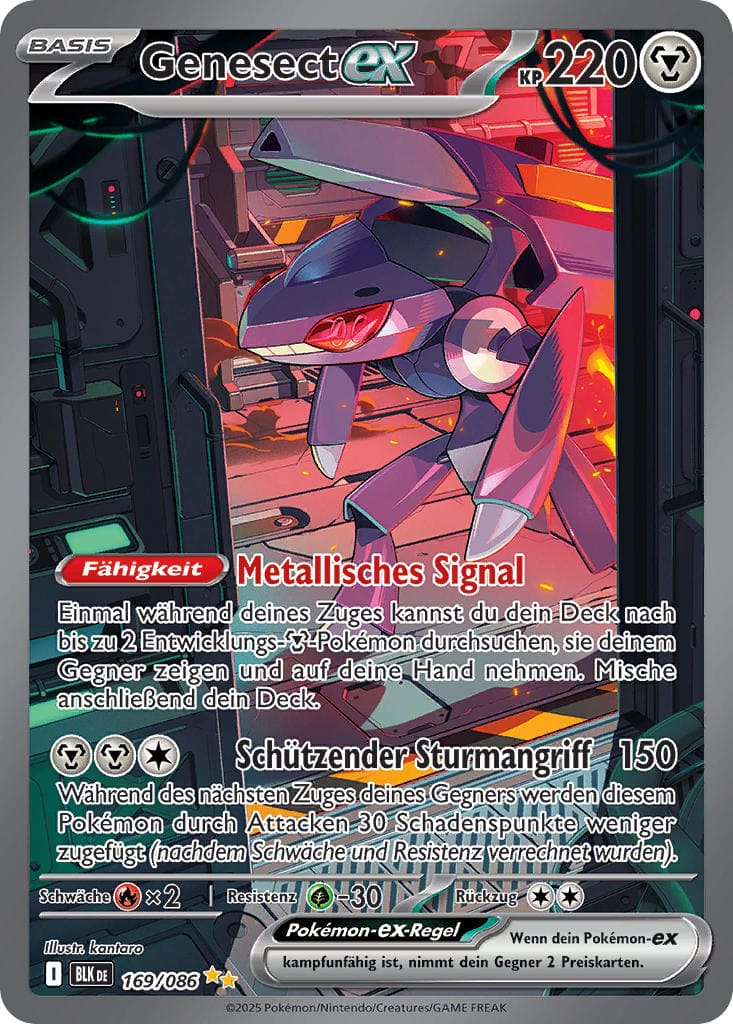 Genesect-ex 169/086