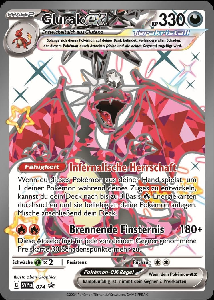 Glurak-ex – SVP 074