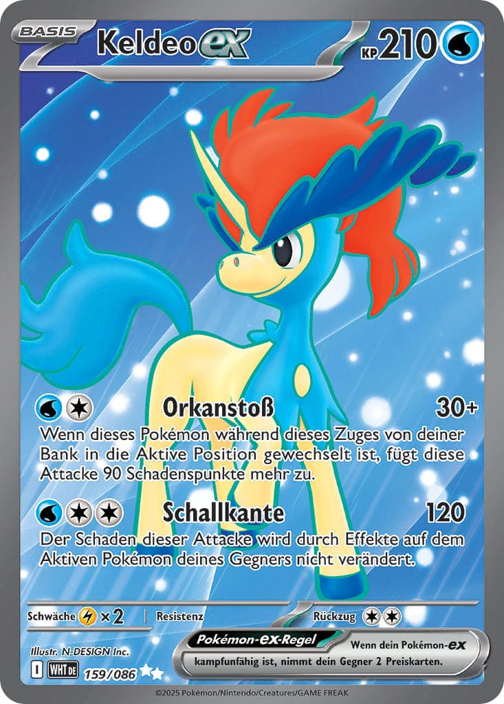 Keldeo-ex 159/086