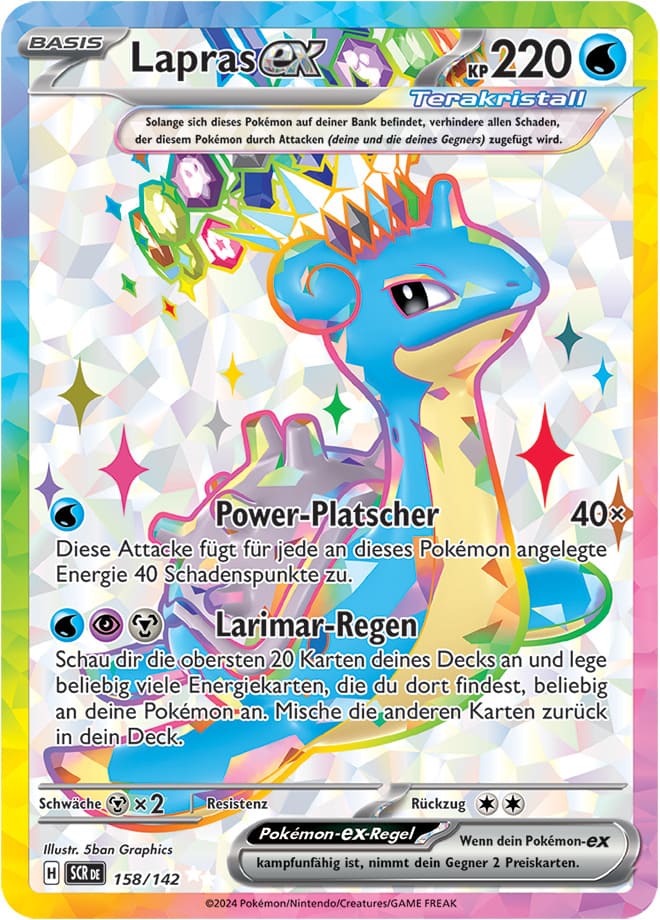 Lapras-ex – 158/142