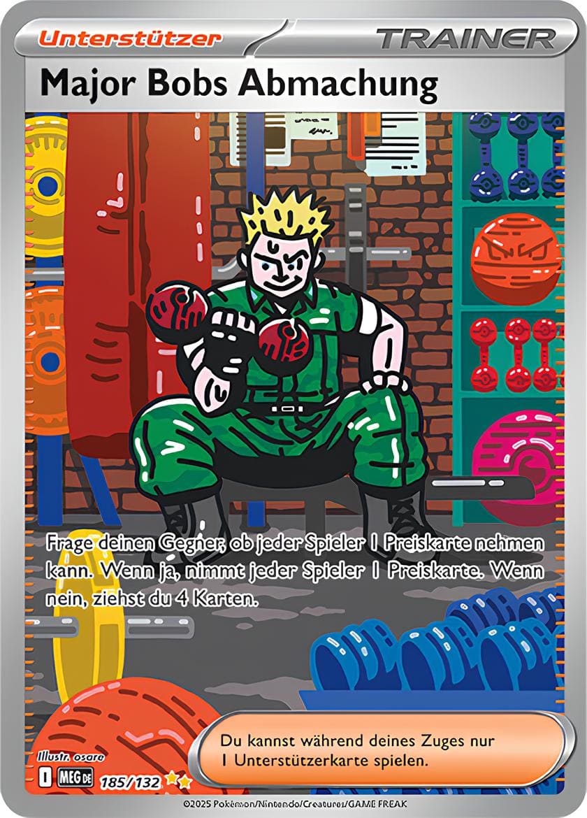 Major Bobs Abmachung – 185/132