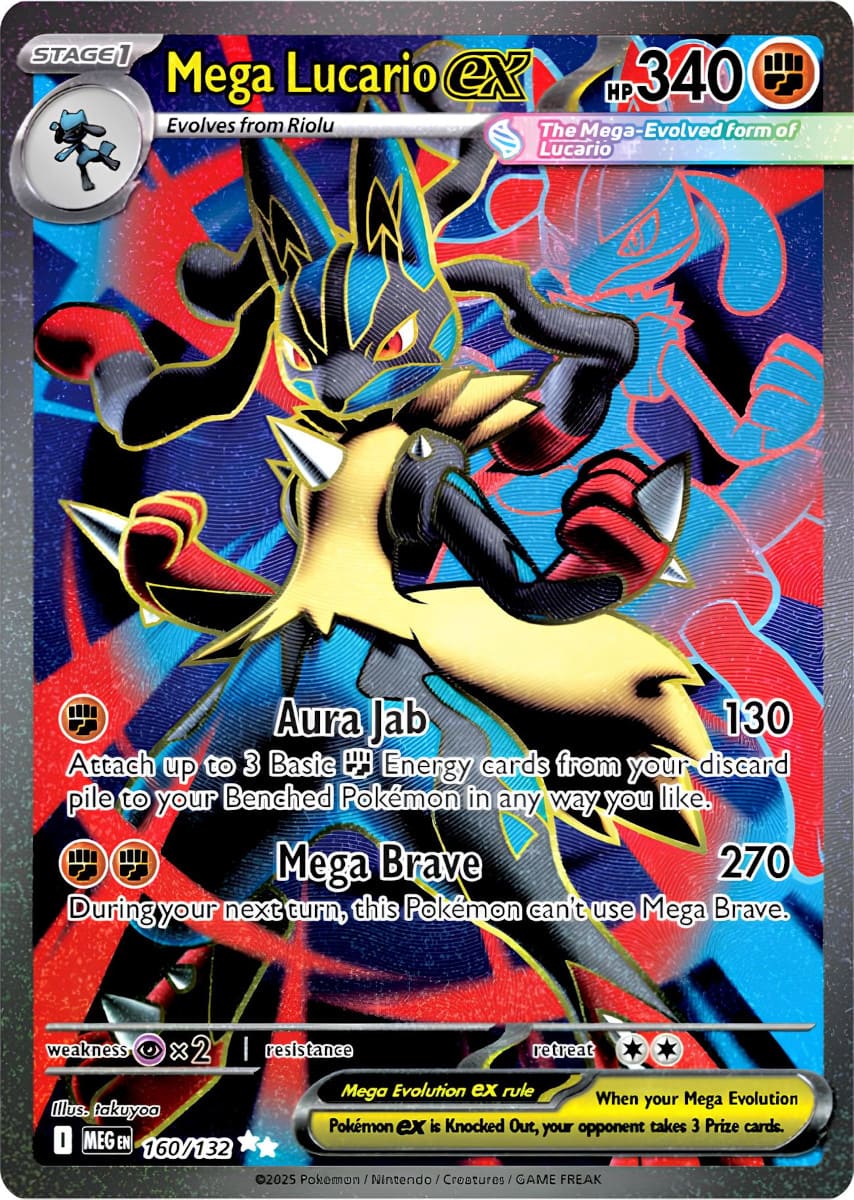 Mega-Lucario-ex – 160/132
