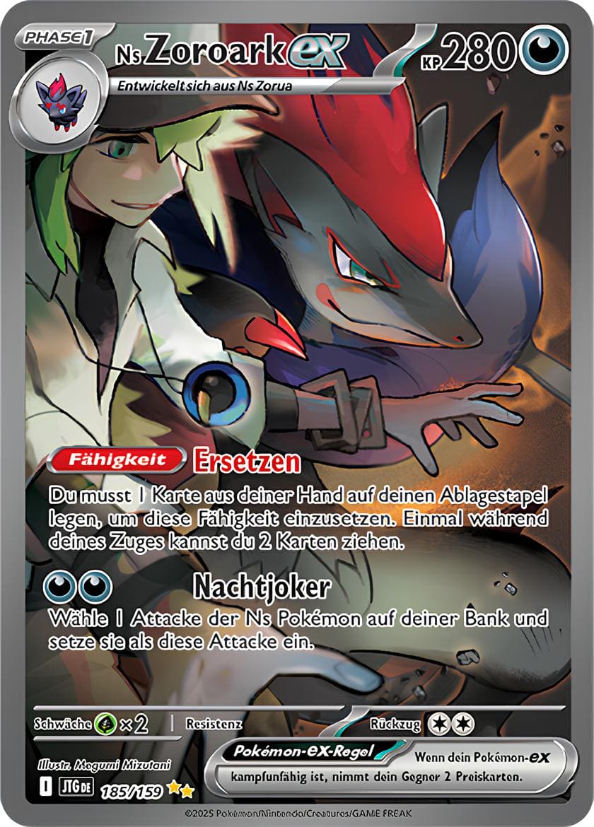 Ns Zoroark-ex – 185/159