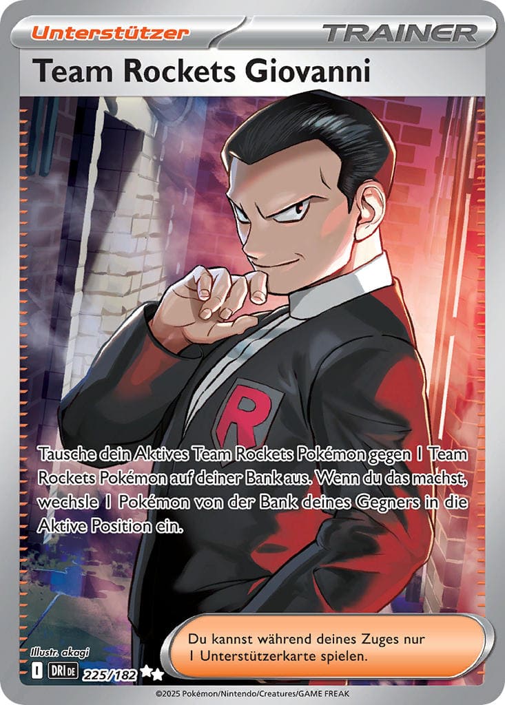 Team Rockets Giovanni – 225/182
