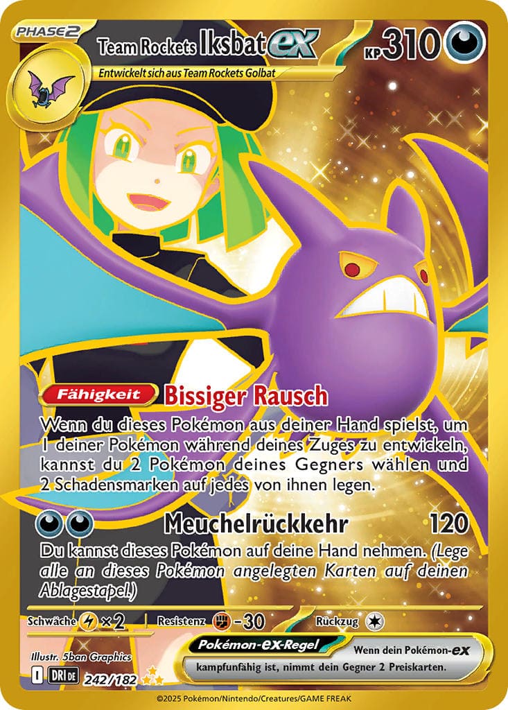 Team Rockets Iksbat-ex – 242/182