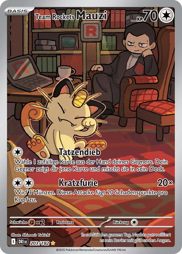 Team Rockets Mauzi – 203/182