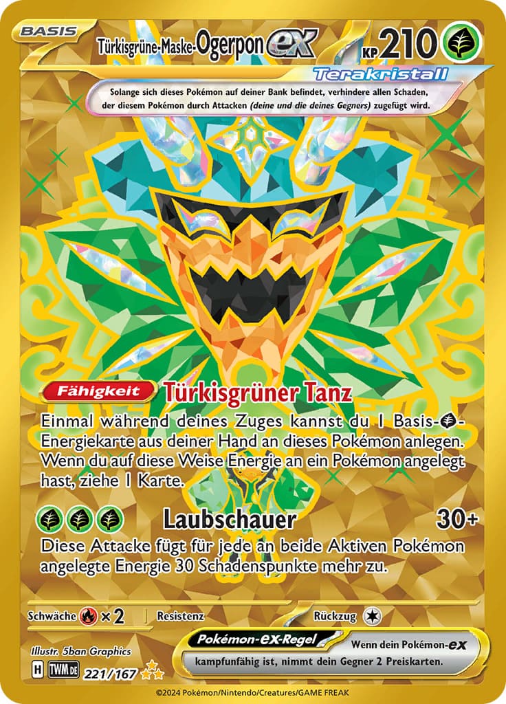 TÃ¼rkisgrÃ¼ne-Maske-Ogerpon-ex – 221/167