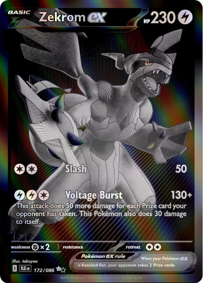 Zekrom-ex 172/086